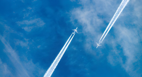 Scie degli aerei, Cathay e Google testano l�IA contro il riscaldamento